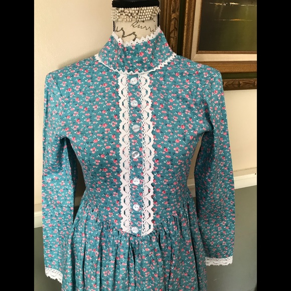 💙❤️Handmade Prairie Pioneer Dress & Bonnet‼️FINAL SALE - Picture 6 of 16
